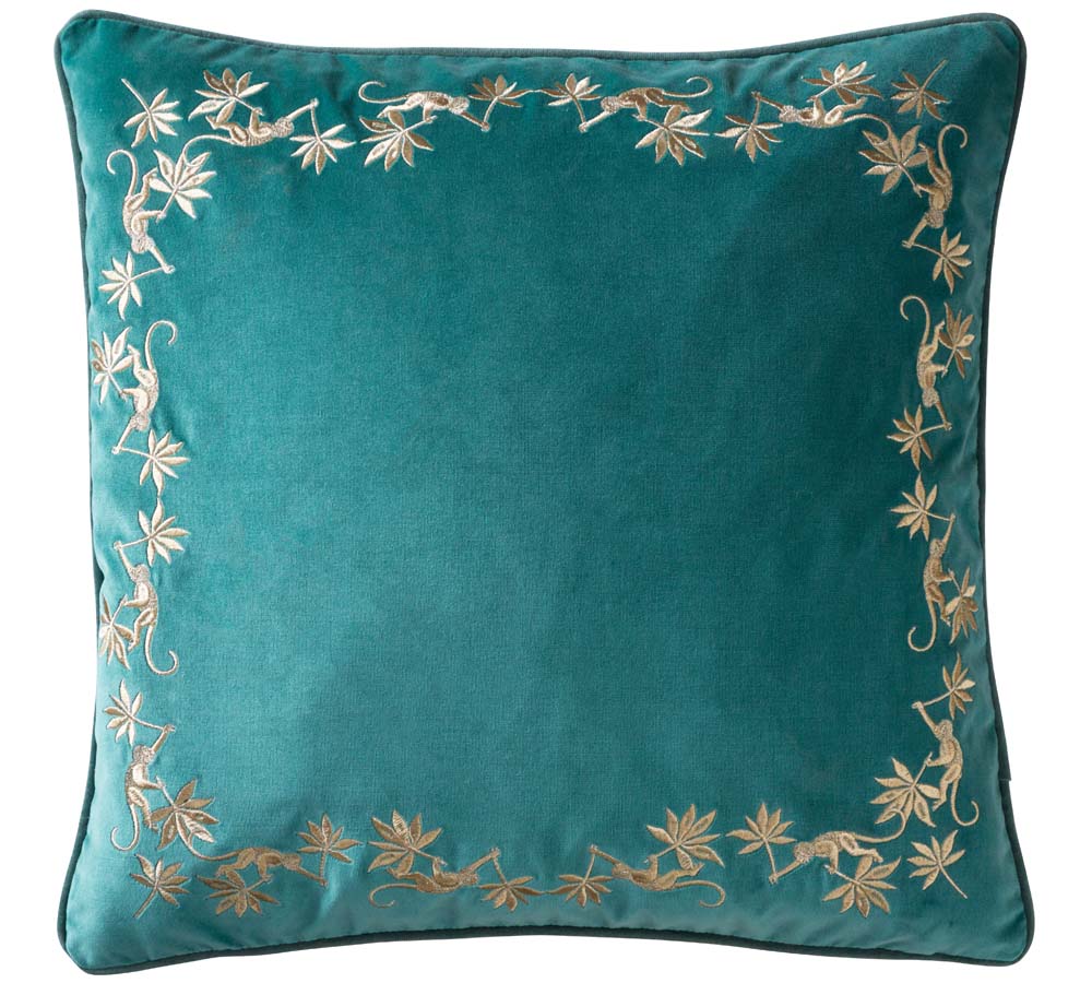 Sapphire Garden Seagrass Cushion